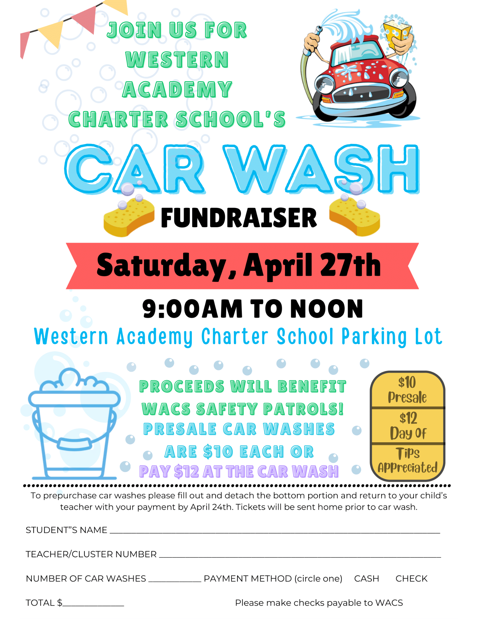 WACS Car Wash Fundraiser